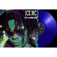 Front View : Ice MC - ITS A RAINY DAY (BLUE VINYL) - Dance On The Beat / DOTB-41