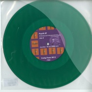 Front View : Sanction / MAW / Expedition Zero - PUPSIK EP (CLEAR GREEN 10INCH) - Funky Town / FT003