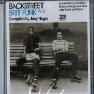 Front View : Various Artists compiled by Joey Negro - BACKSTREET BRIT FUNK VOL.2 (2XCD, UNMIXED) - Z Records / ZEDDCD044 / 05164412