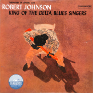 Front View : Robert Johnson - KING OF THE DELTA BLUES SINGERS (TURQUOISE LP) - Sony Music / 19439792621