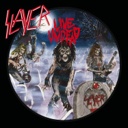 Front View : Slayer  - LIVE UNDEAD (BLUE/WHITE & BLACK SPLATTER VINYL) (LP) - Metal Blade Records / 03984157897 