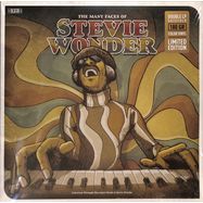 Front View : Various Artists - THE MANY FACES OF STEVIE WONDER (COLOURED 180G 2LP) - Music Brokers / VYN46