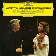 Front View : Karajan/Mutter/BP / Wolfgang Amadeus Mozart - VIOLINKONZERTE 3+5 (LP) (LP) - Deutsche Grammophon / 4796333