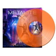 Front View : Metalite - A VIRTUAL WORLD (LTD. GTF. CLEAR ORANGE VINYL) (LP) - Afm Records / AFM 77611