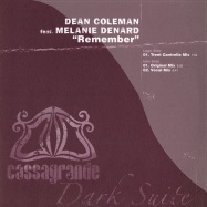 Front View : Dean Coleman feat. Melanie - REMEMBER - Cassagrande csg1227