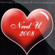 Front View : Matthieu Boutier & Muttonheads - NEED U 2008 - Serial /Ser079
