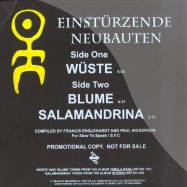 Front View : Einstuerzende Neubauten - WUESTE / BLUME / SALAMANDRINA - Celebrate Life / dg9