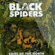 Front View : Black Spiders - SONS OF THE NORTH (LP) - Dark Riders / drlp11001