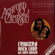 Front View : Ashford & Simpson - FOUND A CURE / LOVE DONT MAKE IT RIGHT (JOEY NEGRO REMIXES) - High Fashion Music / MS 480
