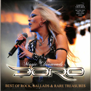 Front View : Doro - MAGIC DIAMONDS (CLEAR & WHITE 4LP BOX + CD) - Rare Diamonds Productions / RDP0021-VC