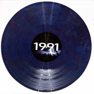 Front View : Unknown - 1991 (BLUE & RED MARBLED VINYL) - Planet Rhythm / PRRUKLTD1991