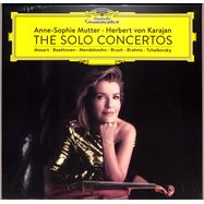 Front View : Anne-Sophie Mutter / Herbert Von Karajan - THE SOLO CONCERTOS (5LP) - Deutsche Grammophon / 002894863891