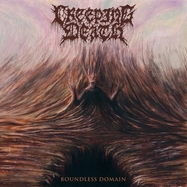 Front View : Creeping Death - BOUNDLESS DOMAIN (LP) (- TRANSLUCENT BLACK ICE -) - Mnrk Music Group / 784501