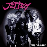 Front View : Jetboy - FEEL THE SHAKE PINK / BLACK SPLATTER (LP) - Dead Line Music / 889466392115