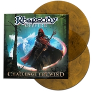 Front View : Rhapsody Of Fire - CHALLENGE THE WIND (LTD.ORANGE BLACK MARBLED 2LP) - Afm Records / AFM 81311