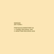 Front View : Various - ART FORM I (2LP) - Wrwtfww / WRWTFWW126