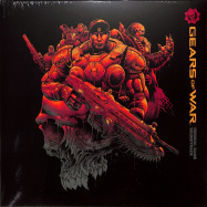 Front View : OST / Kevin Riepl - GEARS OF WARS (180G REMASTERED RED VINYL 2LP) - Laced Records / LMLP125