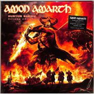 Front View : Amon Amarth - SURTUR RISING (BURGUNDY AND ROYAL BLUE MARBLED) (LP) - Sony Music-Metal Blade / 03984251951