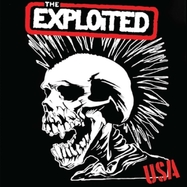 Front View : The Exploited - USA (RED MARBLE (7 INCH) - Cleopatra Records / 889466353444