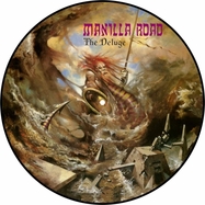 Front View : Manilla Road - THE DELUGE (PICTURE VINYL) (LP) - High Roller Records / HRR 176PD