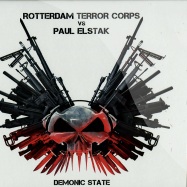 Front View : Rotterdam Terror Corps vs Paul Elstak - DEMONIC STATE - Megarave Rec / mrv145