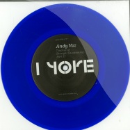 Front View : Andy Vaz - 7INCHES OF STRAIGHT VACATIONING PT. 2 (PATRICE SCOTT, MEMORY FOUNDATION RMXS) (COLOURED 7 INCH) - Yore / YRE-000.1/7