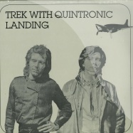 Front View : Trek With Quintronic - LANDING PLUS (2X12 INCH LP) - Dark Entries / DE061