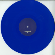 Front View : James Ruskin - CONSUMER PATTERNS (BLUE COLOURED VINYL) - BLUEPRINT / BP056