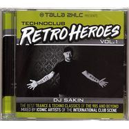 Front View : Various - TALLA 2XLC PRESENTS TECHNO CLUB RETROHEROES VOL.1 (CD) - Zyx Music / ZYX 55987-2