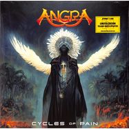 Front View : Angra - CYCLES OF PAIN (CLEAR YELLOW / WHITE SPLATTER) (2LP) - Atomic Fire Records / 425198170468