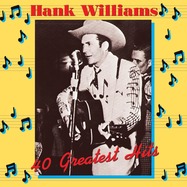 Front View : Hank Williams - 40 GREATEST HITS (2LP) - MUSIC ON VINYL / MOVLP398