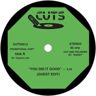 Front View : GUEST - GUEST MINI-EDITS NO.8 (7 INCH) - Cuts / CUTSX012