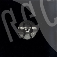 Front View : Jacek Sienkievicz - Forgot To Tell You - Recognition / R-EP0226