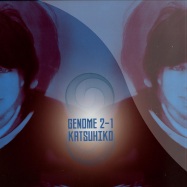 Front View : Katsuhiko - GENOME 2-1 (BLACK / VINYL ONLY) - You Record / YR006_black