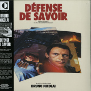 Front View : Bruno Nicolai - DEFENSE DE SAVOIR (LP) - Transversales Disques / TRS13