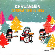 Front View : Khruangbin - CHRISTMAS TIME IS HERE (LTD RED 7 INCH) - Night Time Stories  / ALN5001X