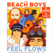 Front View : The Beach Boys - FEEL FLOWS SESSIONS 1969-71 (2LP) - Capitol / 0880210