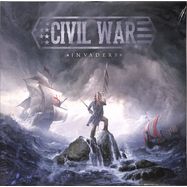 Front View : Civil War - INVADERS (SILVER VINYL) (2LP) - Napalm Records / NPR906VINYL