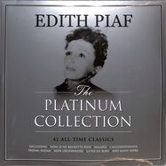 Front View : Edith Piaf - PLATINUM COLLECTION (white3LP) - Not Now / NOT3LP269