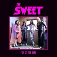 Front View : The Sweet - FOX ON THE RUN PINK / BLACK SPLATTER (7 INCH) - Cleopatra Records / 889466358241