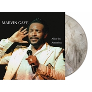 Front View : Marvin Gaye - ALIVE IN AMERICA (CLEAR MARBLED 2LP) - Renaissance Records / 00163213