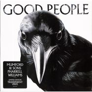 Front View : Mumford & Sons & Pharrell Williams - GOOD PEOPLE (Clear 7 Inch) - Universal / 0602465102871