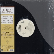 Front View : 2Pac - THUGS GET LONELY TOO / HENNESSEY RED SPYDA - Interscope Records / B0003970-11