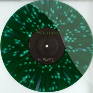Front View : Patch Park - PARADISE IN TROUBLE  (GREEN / WHITE SPLATTER 10 INCH) - Elevate / ELV002