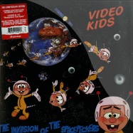 Front View : Video Kids - THE INVASION OF THE SPACEPECKERS (CLEAR VINYL LP) - Mirumir Music  / mir100713