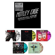 Front View : Mtley Cre - CRCIAL CRE-THE STUDIO ALBUMS 1981-1989 (5LP) Ltd. Edition LP Box - BMG Rights Management / 405053881632