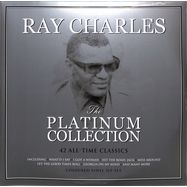Front View : Ray Charles - PLATINUM COLLECTION (white3LP) - Not Now / NOT3LP285