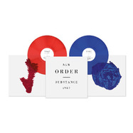 Front View : New Order - SUBSTANCE (2023 REISSUE) (Red Blue Indie 2LP) - Rhino / 5054197751356_indie