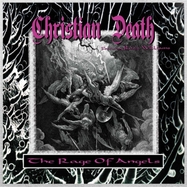 Front View : Christian Death - THE RAGE OF ANGELS PURPLE / BLACK SPLATTER (LP) - Cleopatra Records / 889466372414