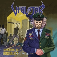 Front View : Violator - SCENARIOS OF BRUTALITY (SPLATTER VINYL) (LP) - HIGH ROLLER RECORDS / HRR 330LP2SP